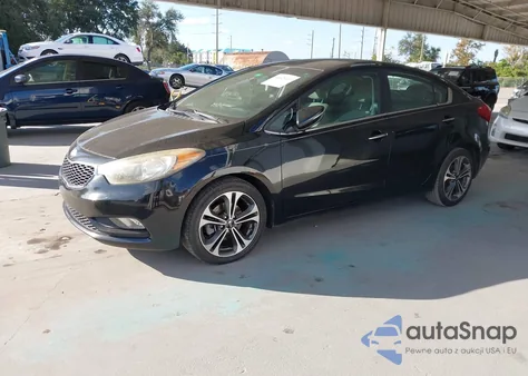 2014 Kia Forte Ex from USA, damaged, VIN KNAFX4A82E5073072